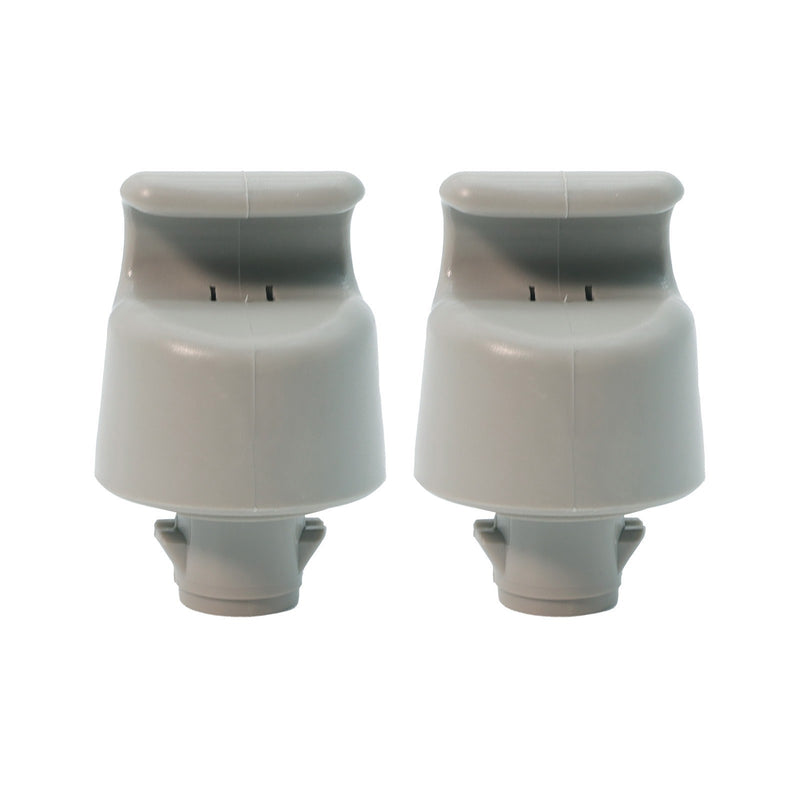 DURAFORCE 2 x Gray Sun Visors For 13-20 Nissan Pathfinder 96400-9PB0A 96401-9PB0A LH/RH
