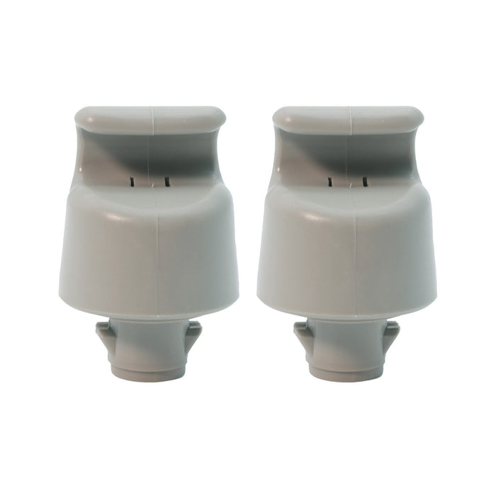 DURAFORCE 2 x Gray Sun Visors For 13-20 Nissan Pathfinder 96400-9PB0A 96401-9PB0A LH/RH