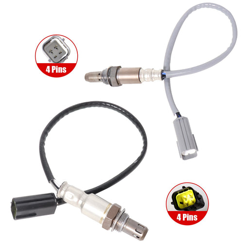 DURAFORCE 2 Pcs Upstream & Downstream Oxygen O2 Sensor For Nissan Rogue 234-4190 234-4380