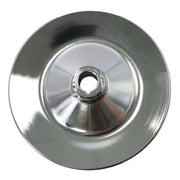 DURAFORCE Chevy Power Steering Pulley Saginaw Pump Keyway Style 1 Groove Chrome