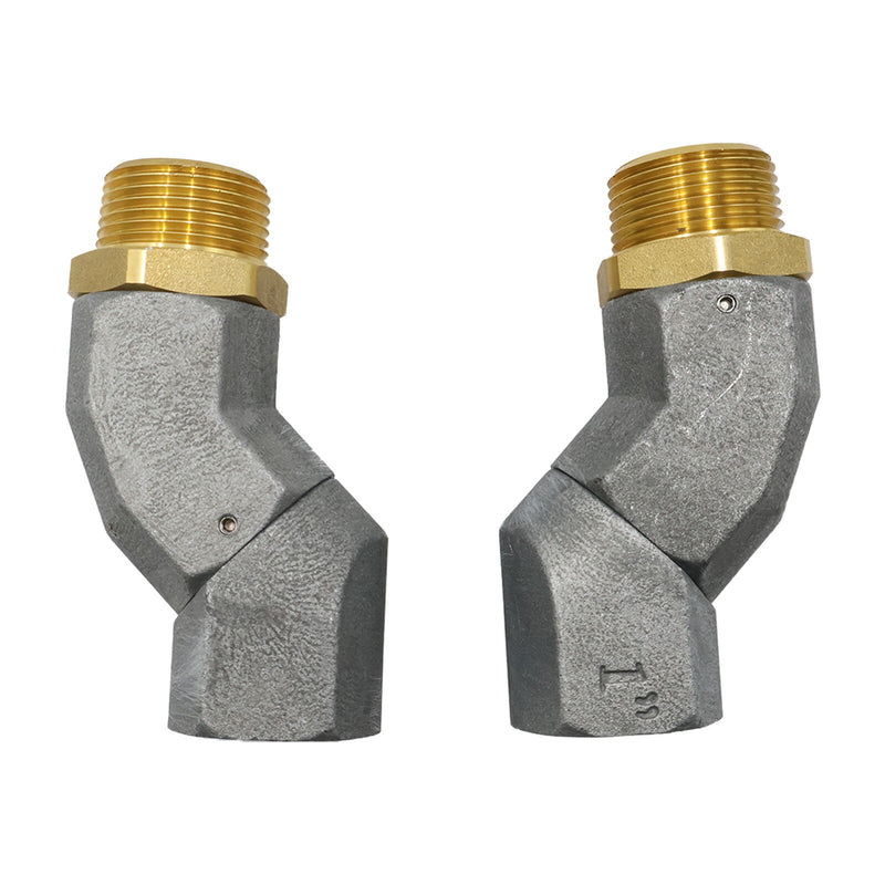 DURAFORCE For Fuel Swivel Fuel Transfer Hose 2Pcs 1" Fuel Hose 360° Rotating Connector New