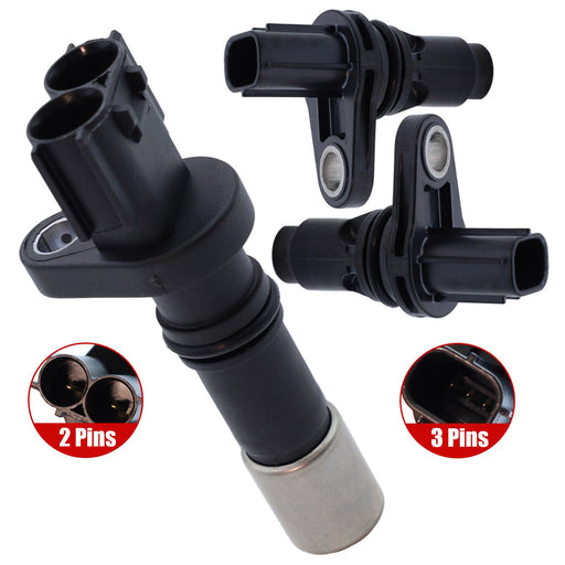DURAFORCE 2 Camshaft &1Crankshaft Position Sensor For Toyota Scion Lexus 1.8L 2.5L 2.7L L4