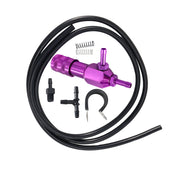 DURAFORCE 30 Psi Purple Adjustable Anodized Manual Turbo Charger Boost Controller Kit