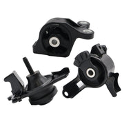 DURAFORCE Set of 3 Engine Motor & Transmission Mount kit for Honda 07-08 Fit 1.5L l4 Auto