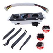 DURAFORCE For Jeep Wrangler 99-06 HVAC AC A/C and Heater Control with Blower Motor Switch