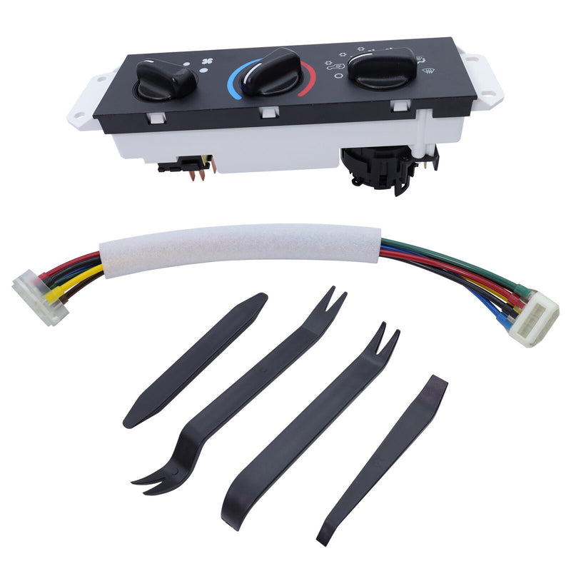 DURAFORCE For Jeep Wrangler 99-06 HVAC AC A/C and Heater Control with Blower Motor Switch