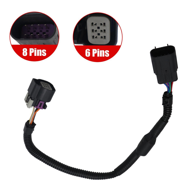 DURAFORCE For 03-07 GM Holden VZ 25383922 8 Pin To 6 Pin Throttle Body Adapter Harness