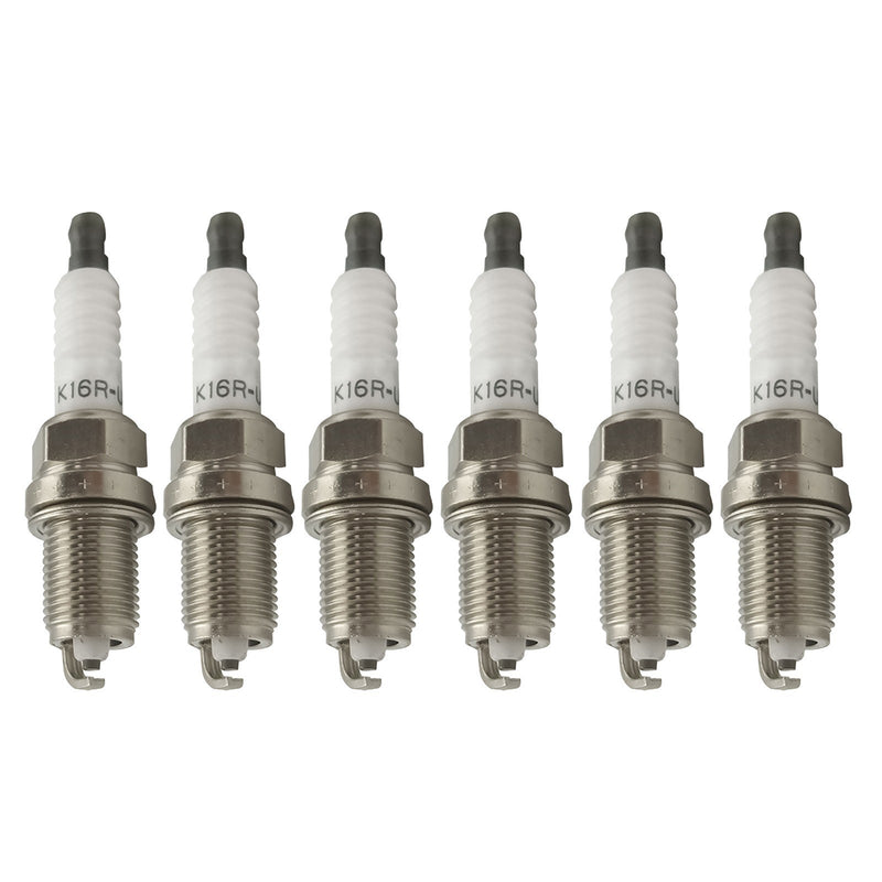 DURAFORCE For Toyota Supra Dodge Lexus GS300 Audi A5 Quattro 3.0L K16R-U11 Spark Plugs X6