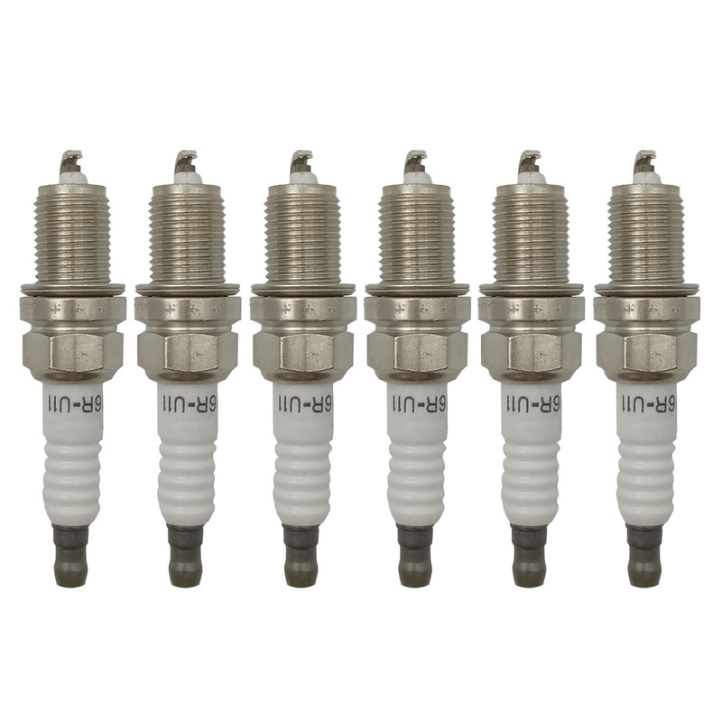 DURAFORCE For Toyota Supra Dodge Lexus GS300 Audi A5 Quattro 3.0L K16R-U11 Spark Plugs X6