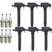 DURAFORCE 6Pcs Ignition Coils & Spark Plugs for Chrysler Dodge Jeep Ram 05149168AI