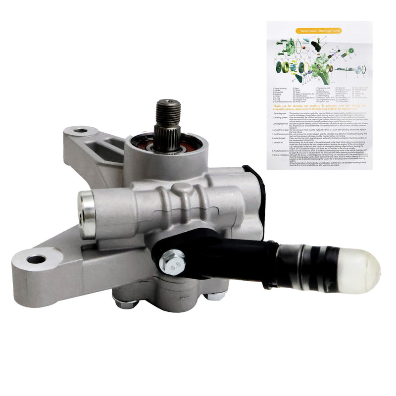 DURAFORCE Power Steering Pump for Honda Pilot Odyssey Acura MDX V6 3.5L 03-13 56110RGLA03