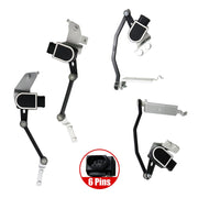 DURAFORCE New 4Pcs Front & Rear Ride Height Level Sensor 30782821 For Volvo S60 V70 XC70
