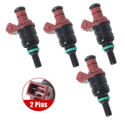 DURAFORCE Set of 4 Fuel Injector A2710780023 Fit For 2003-2005 Mercedes Benz C230 1.8L