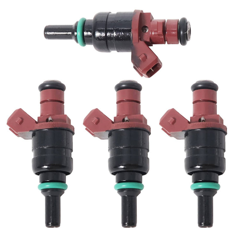 DURAFORCE Set of 4 Fuel Injector A2710780023 Fit For 2003-2005 Mercedes Benz C230 1.8L