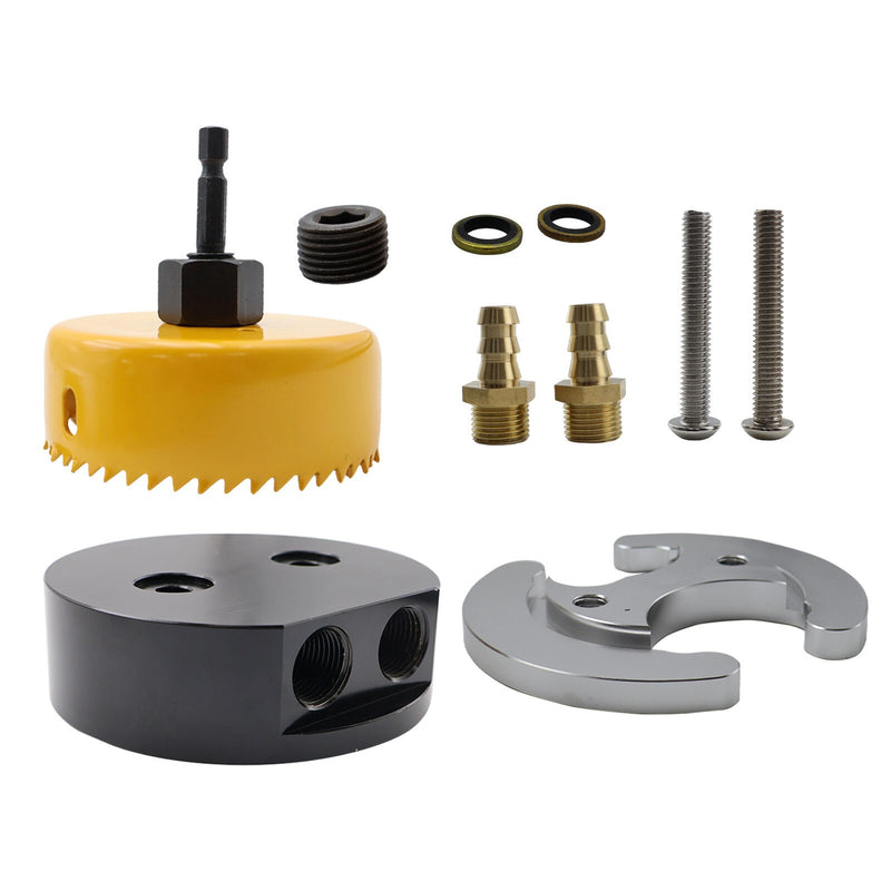 DURAFORCE Fuel Tank Sump w/ Integrated Return AirDog FASS For Ford Dodge GM Chevy GMC Jeep