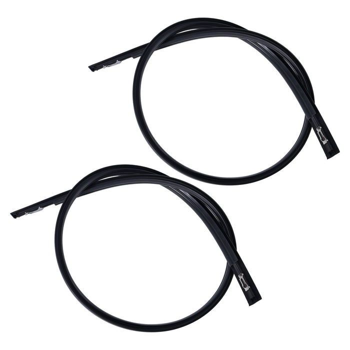 DURAFORCE 2Pcs Left & Right Roof Molding Trim 74316TR0A01 For Honda 1.5L 1.8L 2.4L l4