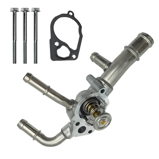 DURAFORCE Coolant Thermostat Housing 12638836 for GMC Saturn Buick GMC Chevy Suzuki