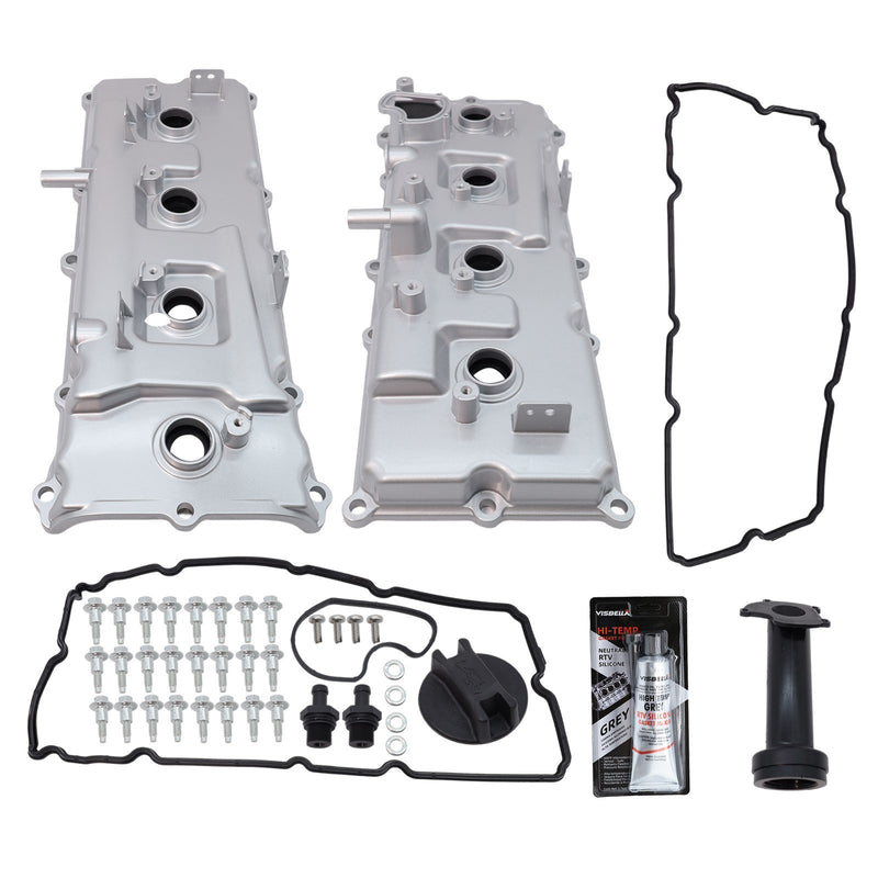 DURAFORCE For Nissan Pathfinder Armada Titan Infiniti QX56 5.6L Valve Cover Set Kit