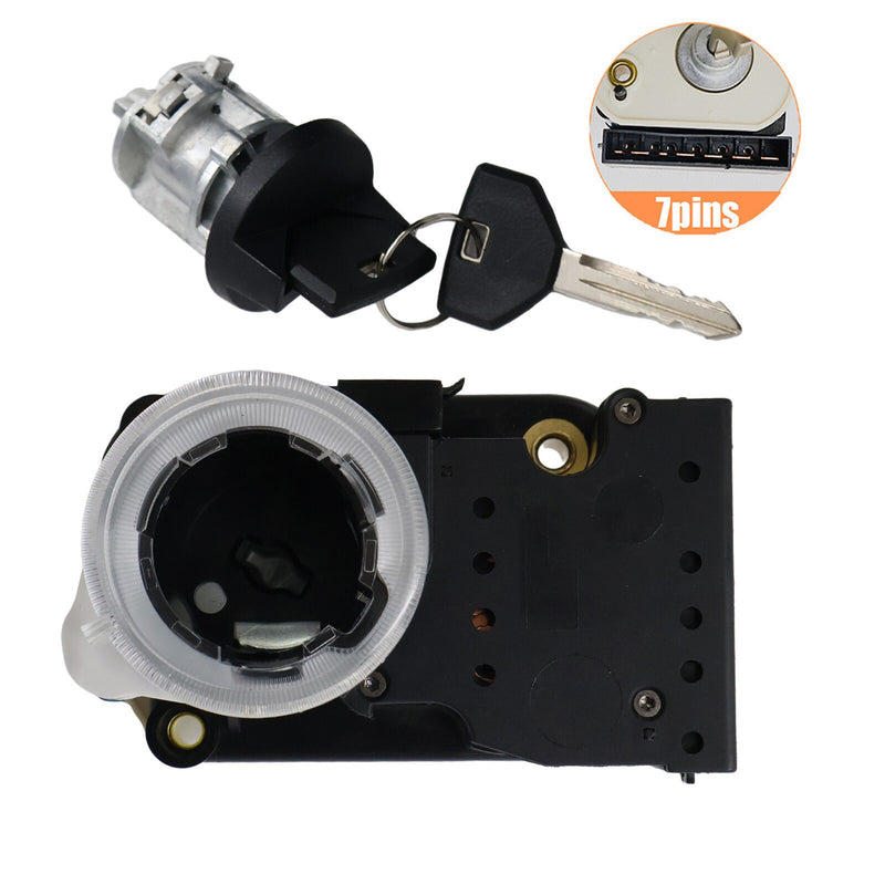 DURAFORCE New Ignition Lock Switch w/ Cylinder Keys For 1997-2001 RAM 1500 2500