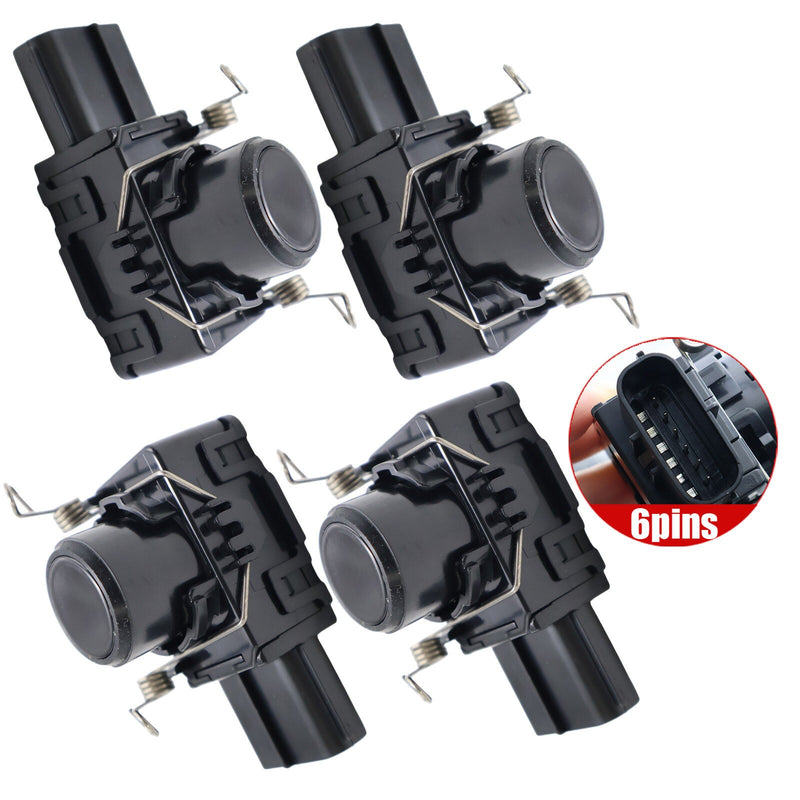 DURAFORCE Set of 4 Parking Sensor PDC 84510253 For Lexus LX570 Toyota Sequoia Land Cruiser