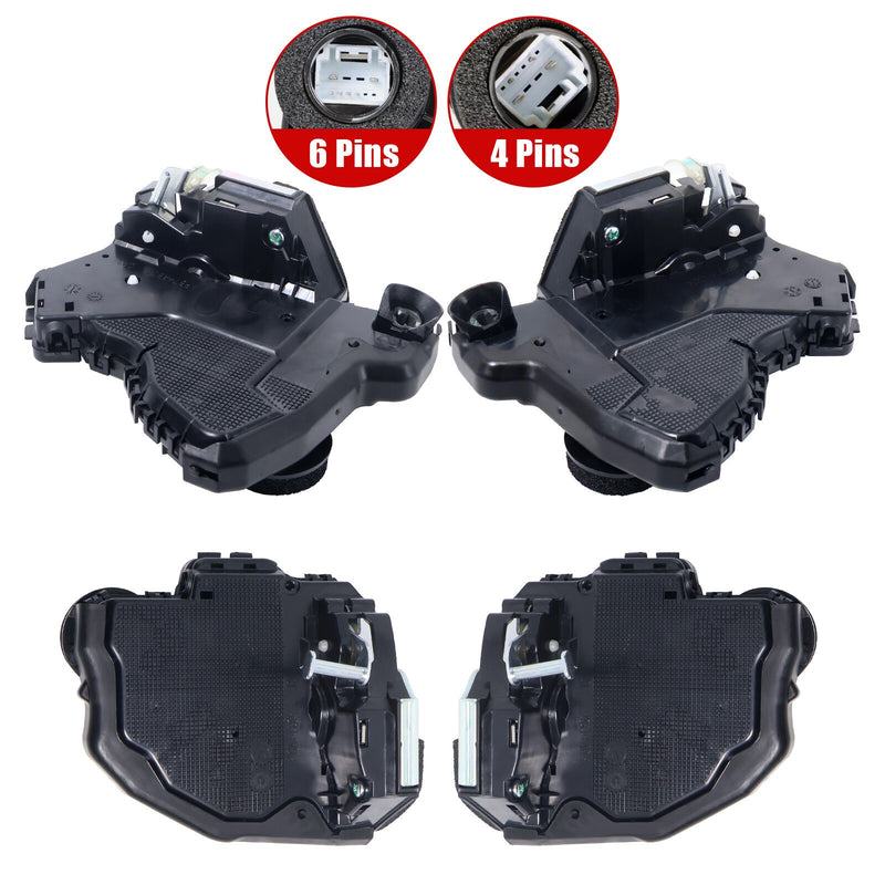 DURAFORCE Set of 4 Door Lock Actuators Front & Rear Side For Toyota 4Runner 6904042250
