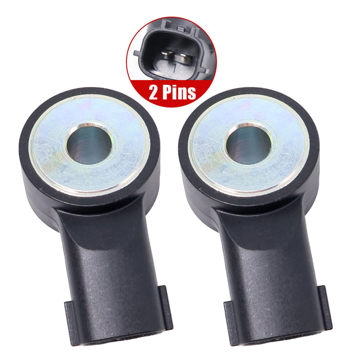 DURAFORCE 2pc Knock Sensor For NISSAN DATSUN FRONTIER PATHFINDER 1999-2004 22060-7B000