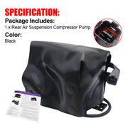 DURAFORCE Rear Air Suspension Compressor Pump for Nissan Armada Infiniti QX56 534007S600