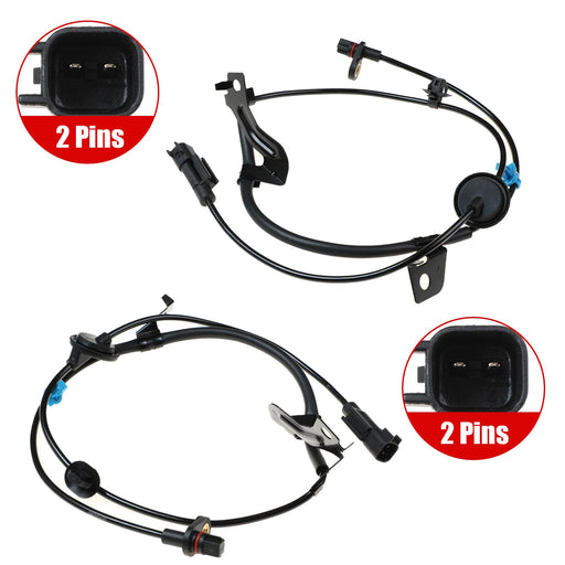 DURAFORCE 2x ABS Wheel Speed Sensors For Mitsubishi Lancer Outlander Sport Rear LH & RH