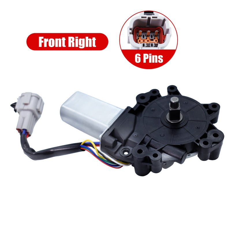 DURAFORCE For 04-19 Nissan Titan Armada Infiniti Front Right Window Lift Motor 80730-9FJ0A