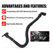 DURAFORCE HVAC Heater Hose Assembly For Ford F250 F350 11-14 Heater Water Hose BC3Z18472E