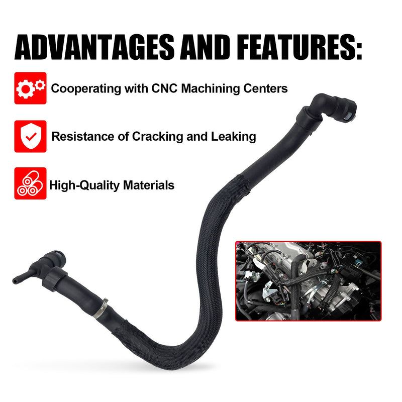 DURAFORCE HVAC Heater Hose Assembly For Ford F250 F350 11-14 Heater Water Hose BC3Z18472E