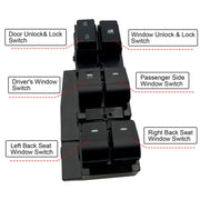 DURAFORCE Driver Side Power Window Switch 93570-F2000 for Hyundai Elantra Sedan 17-20
