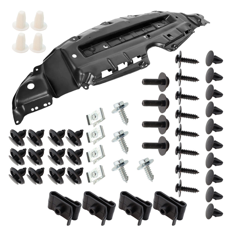 DURAFORCE Front Lower Engine Splash Shield Guard Cover & 50X Clips Screws Kit For Toyota