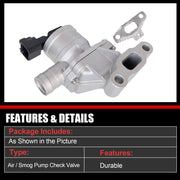 DURAFORCE Secondary Air Injection Check Valve For Chevy GMC Canyon Hummer 07-12 12619109