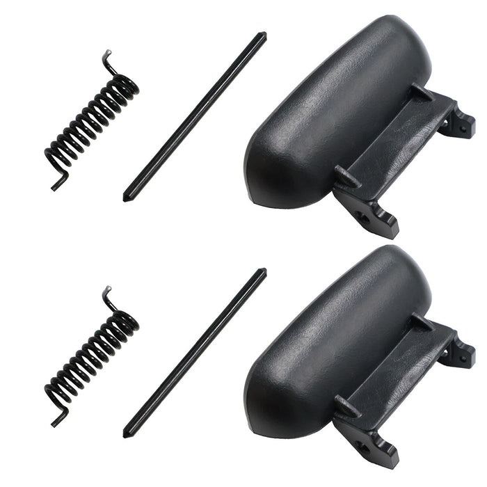 DURAFORCE 2x For Honda 83451SNAA01ZA Armrest Cover Lid Lock Center Console Latch & Spring