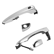 DURAFORCE New 2x Chrome Door Smart Key Handle Front Outside RH&LH For 16-21 Hyundai Tucson