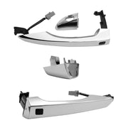 DURAFORCE New 2x Chrome Door Smart Key Handle Front Outside RH&LH For 16-21 Hyundai Tucson