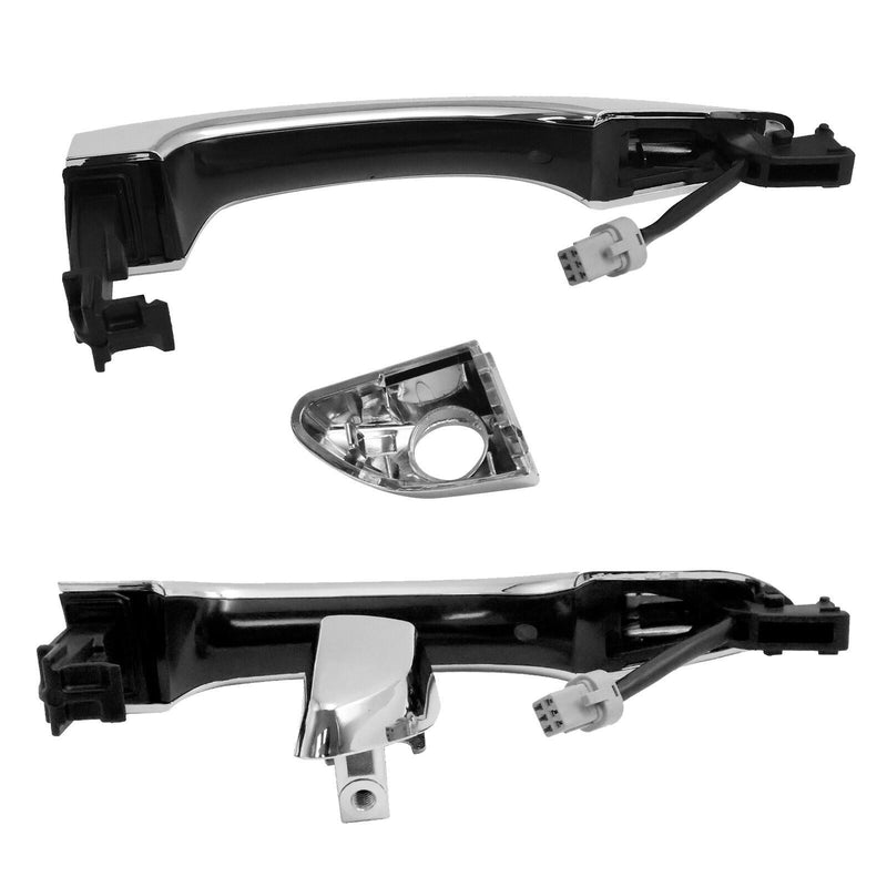 DURAFORCE New 2x Chrome Door Smart Key Handle Front Outside RH&LH For 16-21 Hyundai Tucson