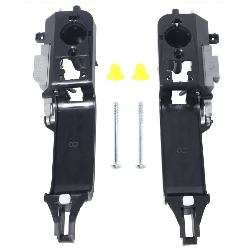DURAFORCE 8S4Z5426684B 2X Exterior Door Handle Pair LH RH Sides Front For 08-11 Ford Focus