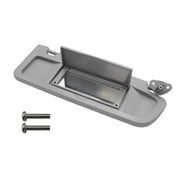 DURAFORCE Right Passenger Side Grey Sun Visor 83230SNAA01ZA For 06-11 Honda Civic 1.8L