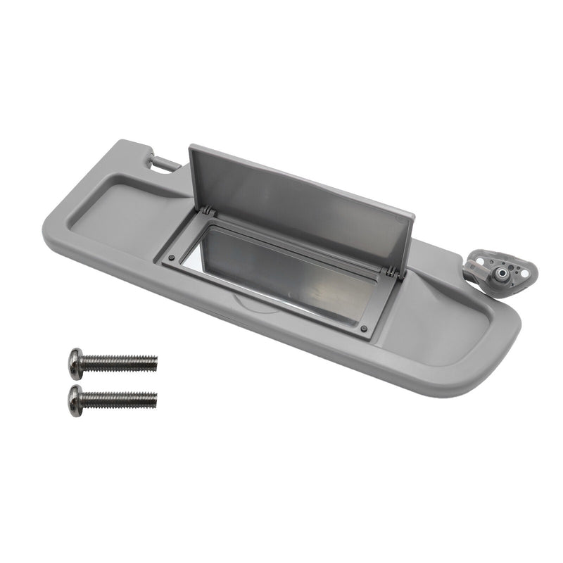 DURAFORCE Right Passenger Side Grey Sun Visor 83230SNAA01ZA For 06-11 Honda Civic 1.8L