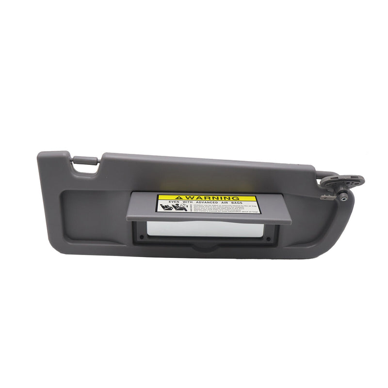 DURAFORCE Right Passenger Side Grey Sun Visor 83230SNAA01ZA For 06-11 Honda Civic 1.8L
