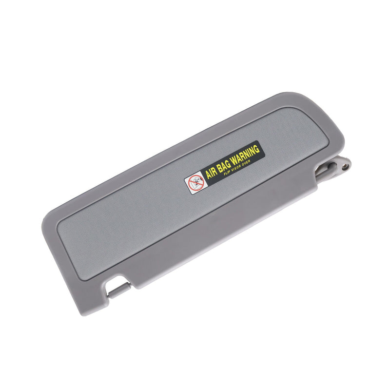DURAFORCE Right Passenger Side Grey Sun Visor 83230SNAA01ZA For 06-11 Honda Civic 1.8L