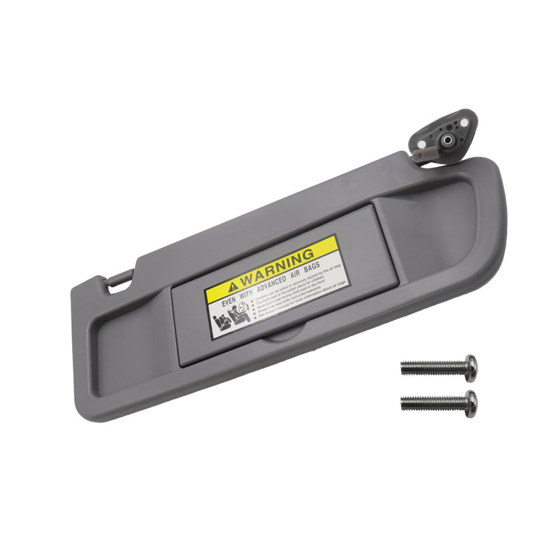 DURAFORCE Right Passenger Side Grey Sun Visor 83230SNAA01ZA For 06-11 Honda Civic 1.8L