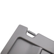 DURAFORCE Right Passenger Side Grey Sun Visor 83230SNAA01ZA For 06-11 Honda Civic 1.8L