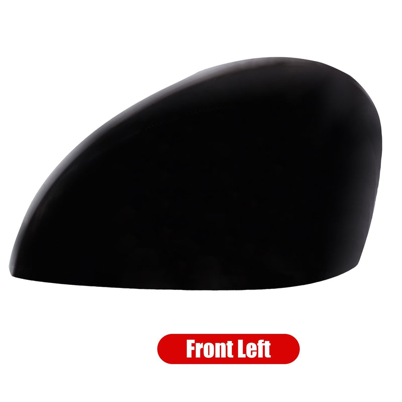 DURAFORCE Left Driver Side Rearview Mirror Cover Cap Black For Honda Civic 2022-2023