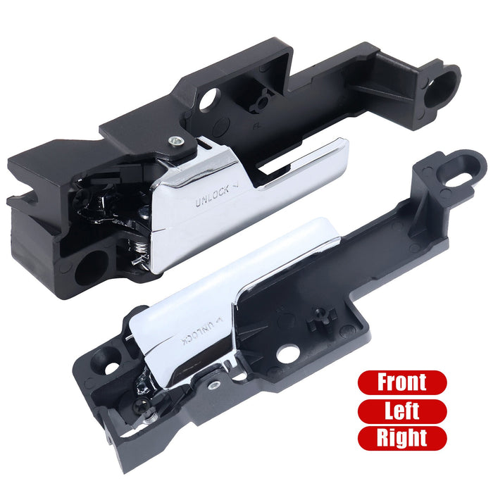 DURAFORCE 2Pcs Inner Inside Door Handle Front For Ford Fusion Lincoln Mercury 81701 81702
