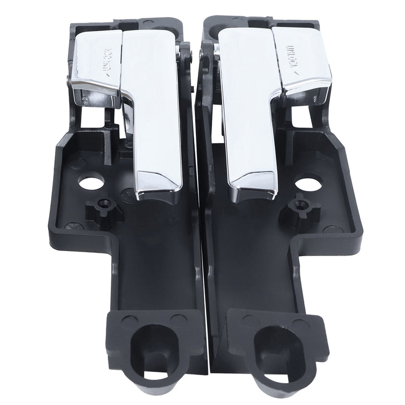 DURAFORCE 2Pcs Inner Inside Door Handle Front For Ford Fusion Lincoln Mercury 81701 81702