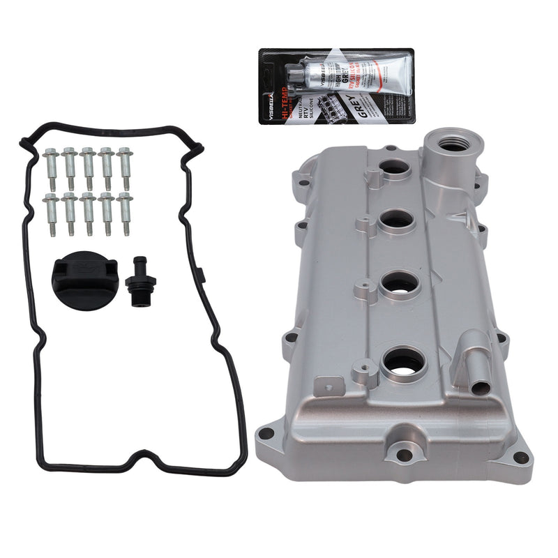 DURAFORCE Fit for 02-06 Nissan Sentra SE-R Altima 2.5L Valve Cover w/ Gasket + Bolts Kit