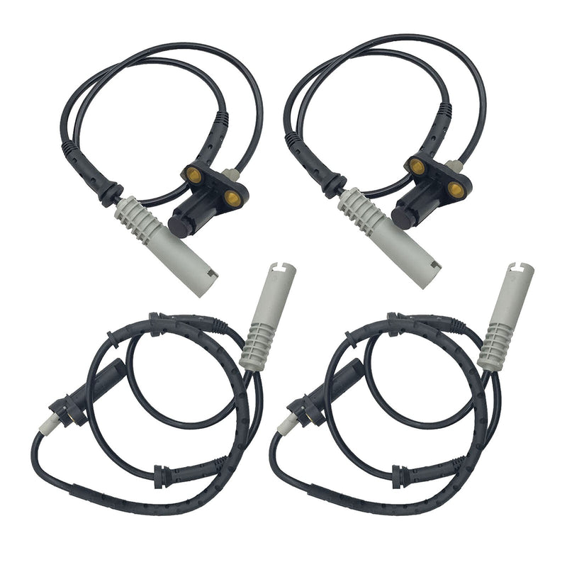 DURAFORCE For 97-99 BMW 528i 540i E39 528i 540i 4X Front & Rear ABS Wheel Speed Sensor